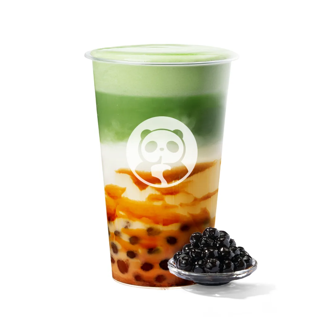 Rich Matcha with Brown Sugar Pearl