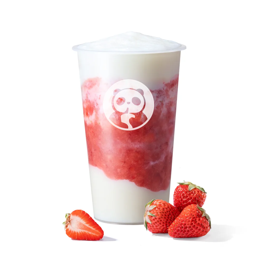 Strawberry & Mlik pudding